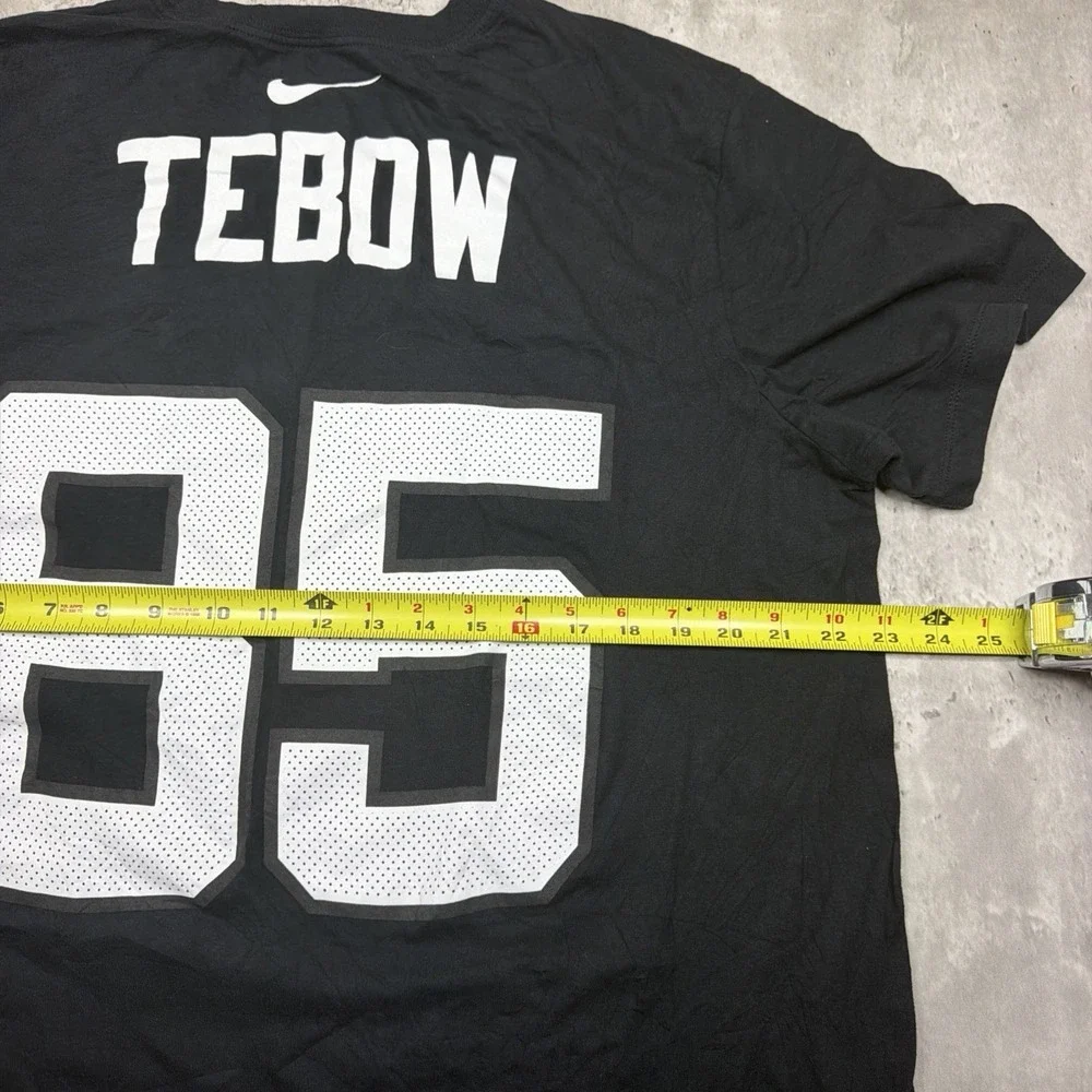 Nike Men's Black NFL Jacksonville Jaguars Tebow 85 Jersey T-Shirt Size XL